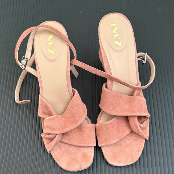 Inez Women's Clay Suede Sandals - Picture 2 of 3